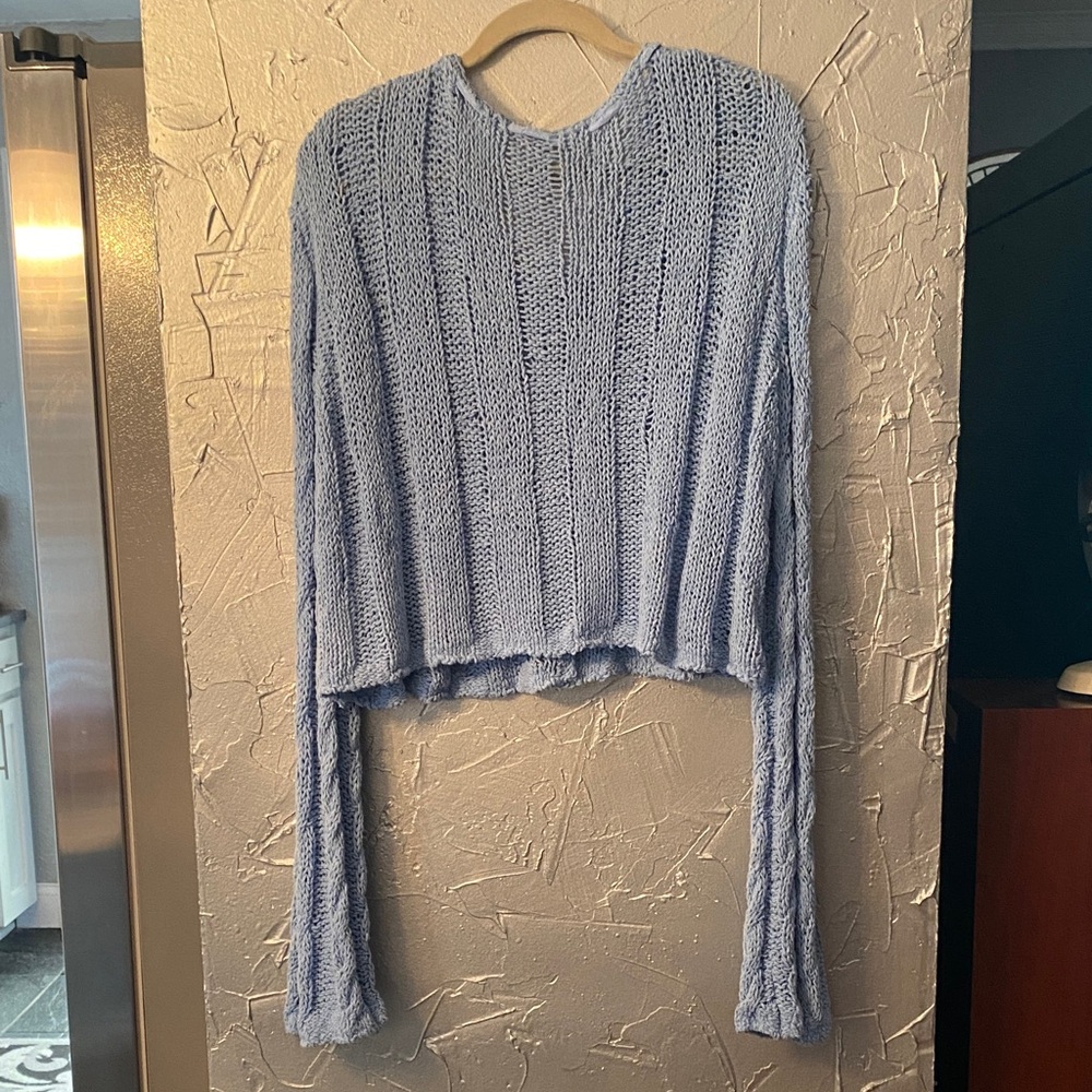Few People Light Blue Cardigan - Picture 5 of 8